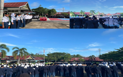 Kodim 1205/Sintang Melakukan Pembinaan Disiplin Siswa