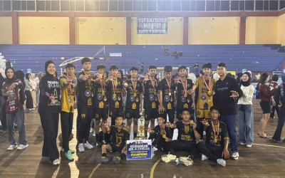 Tim Handball MTs Negeri 1 Sintang Borong Piala di ajang Student Competition IV Tahun 2026