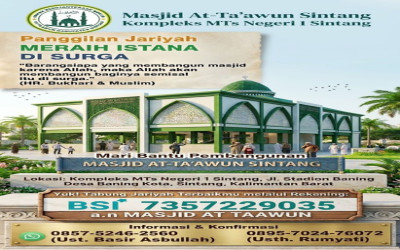 Peluang Beramal Shaleh, Pembangunan Masjid At-Ta’awun