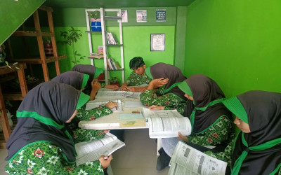 Pojok Baca MTsN 1 Sintang Tingkatkan Minat dan Kualitas Literasi Siswa