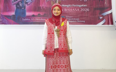 Murid MTs Negeri 1 Sintang, Raih Juara 3 Lomba Baca Puisi Tingkat SMP/MTs se-Kabupaten Sintang